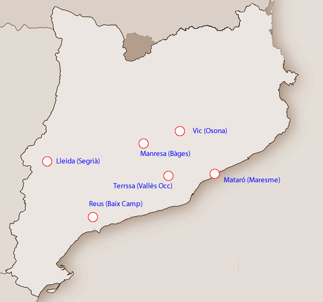 Territorials de Caixa Catalana  que s'estan bastint