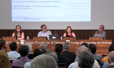 Video de la presentació de Caixa Catalana al Col-legi d'Economistes de Barcelona, el dia 18/06/2015